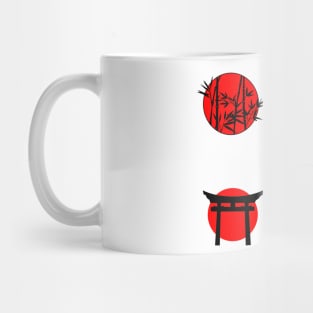 Japan symbols Mug